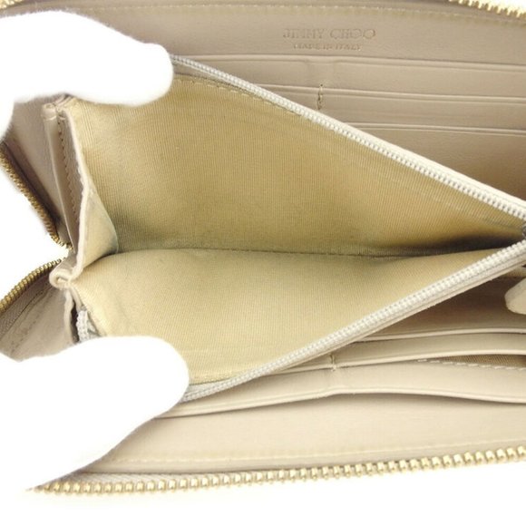 JIMMY CHOO purse leather Used Authentic - Picture 4 of 8